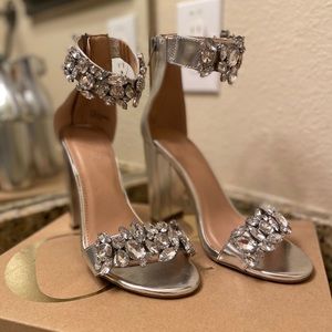 Gorgeous Silver Heels